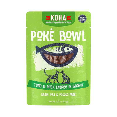 Poke Bowl Tuna & Duck Entree in Gravy Pouch 3oz