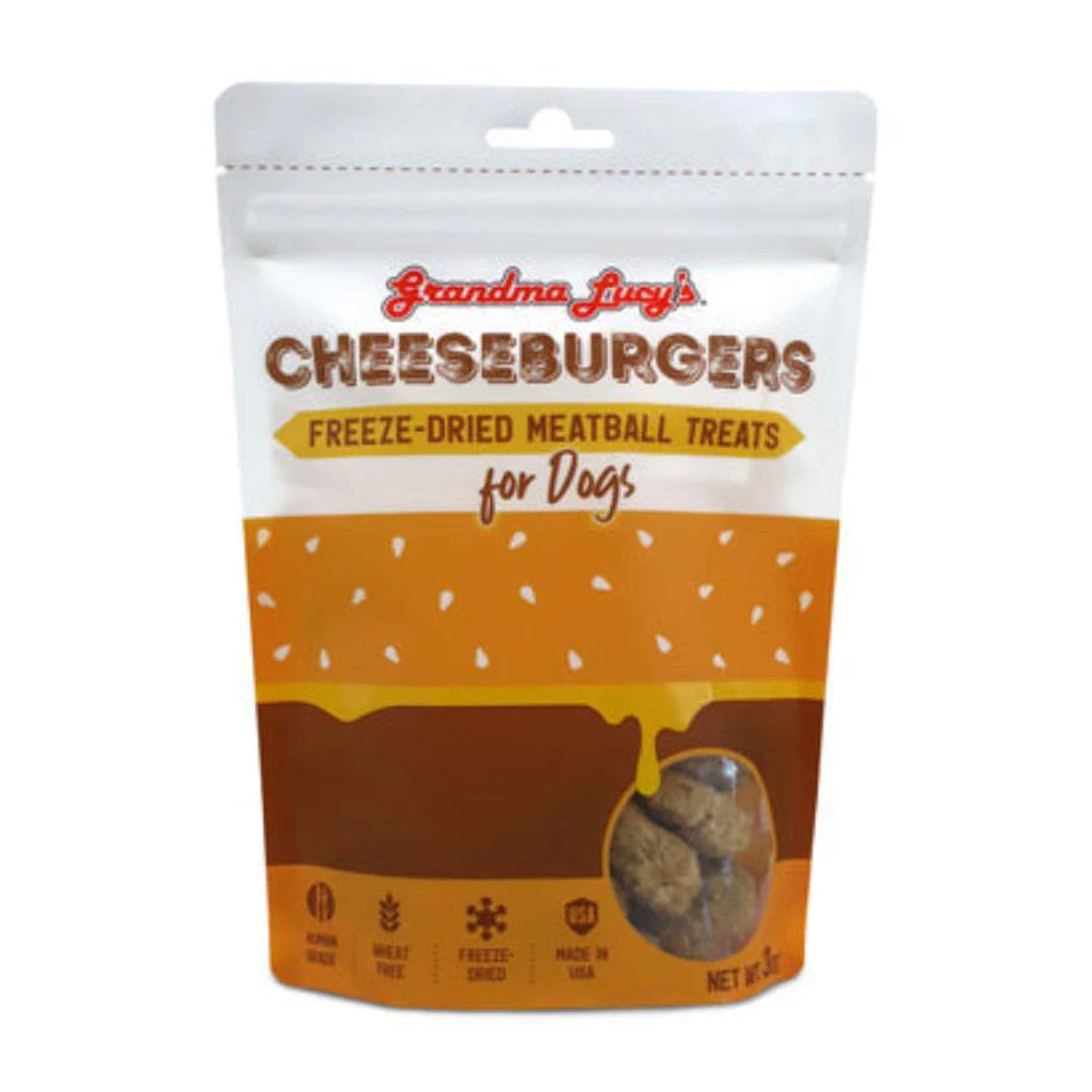 Freeze-Dried Meatball Treats - Cheeseburgers