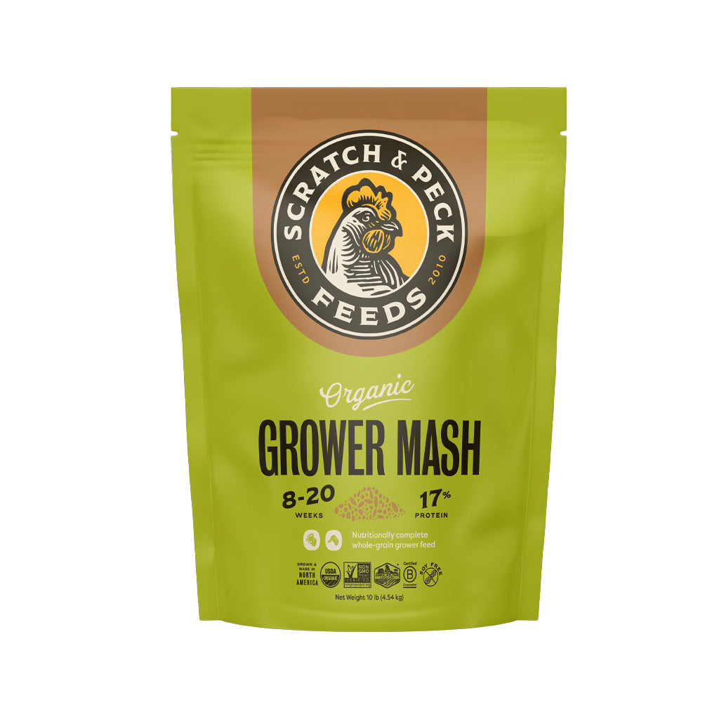 Organic Grower Mash 10lbs