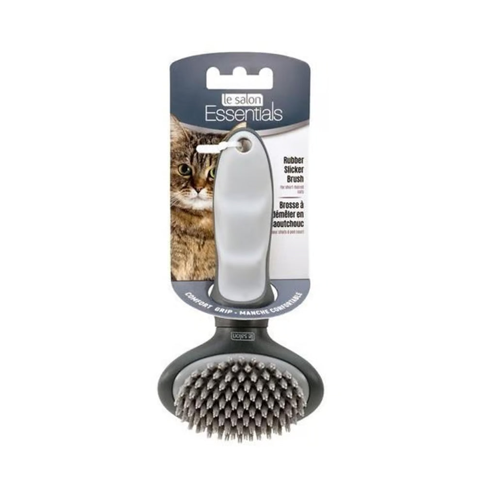 Rubber Slicker Brush for Cats