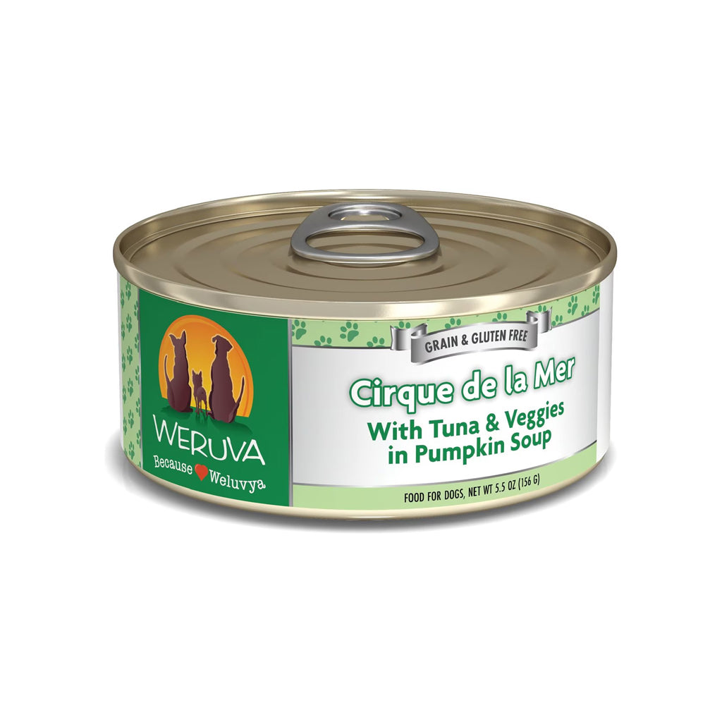 Cirque De La Mer with Tuna & Veggies in Pumpkin Soup Canned Food for Dogs 14oz