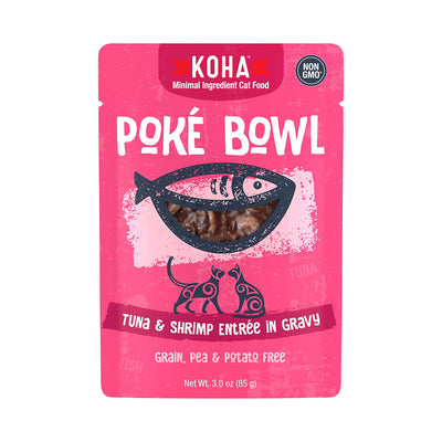 Poke Bowl Tuna & Shrimp Entree in Gravy Pouch 3oz