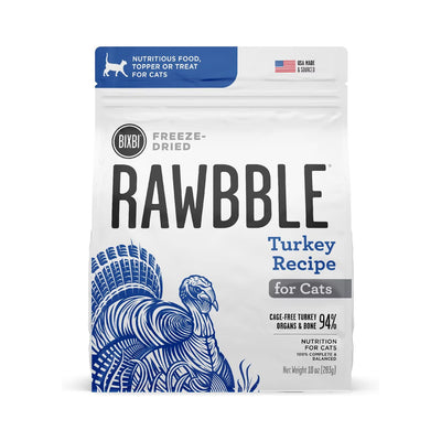 Rawbble Freeze-Dried Turkey Recipe for Cats