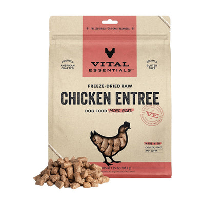 Freeze-Dried Raw Chicken Mini Nibs Dog Food