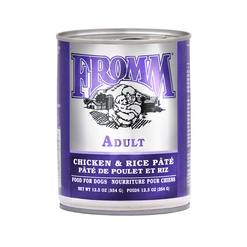 Classic Pate Chicken & Rice Canned Food for Dogs 12.5oz