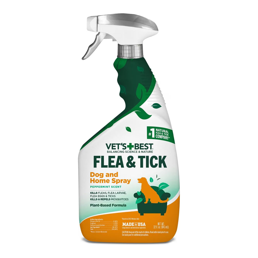 Flea & Tick Dog & Home Spray 32oz