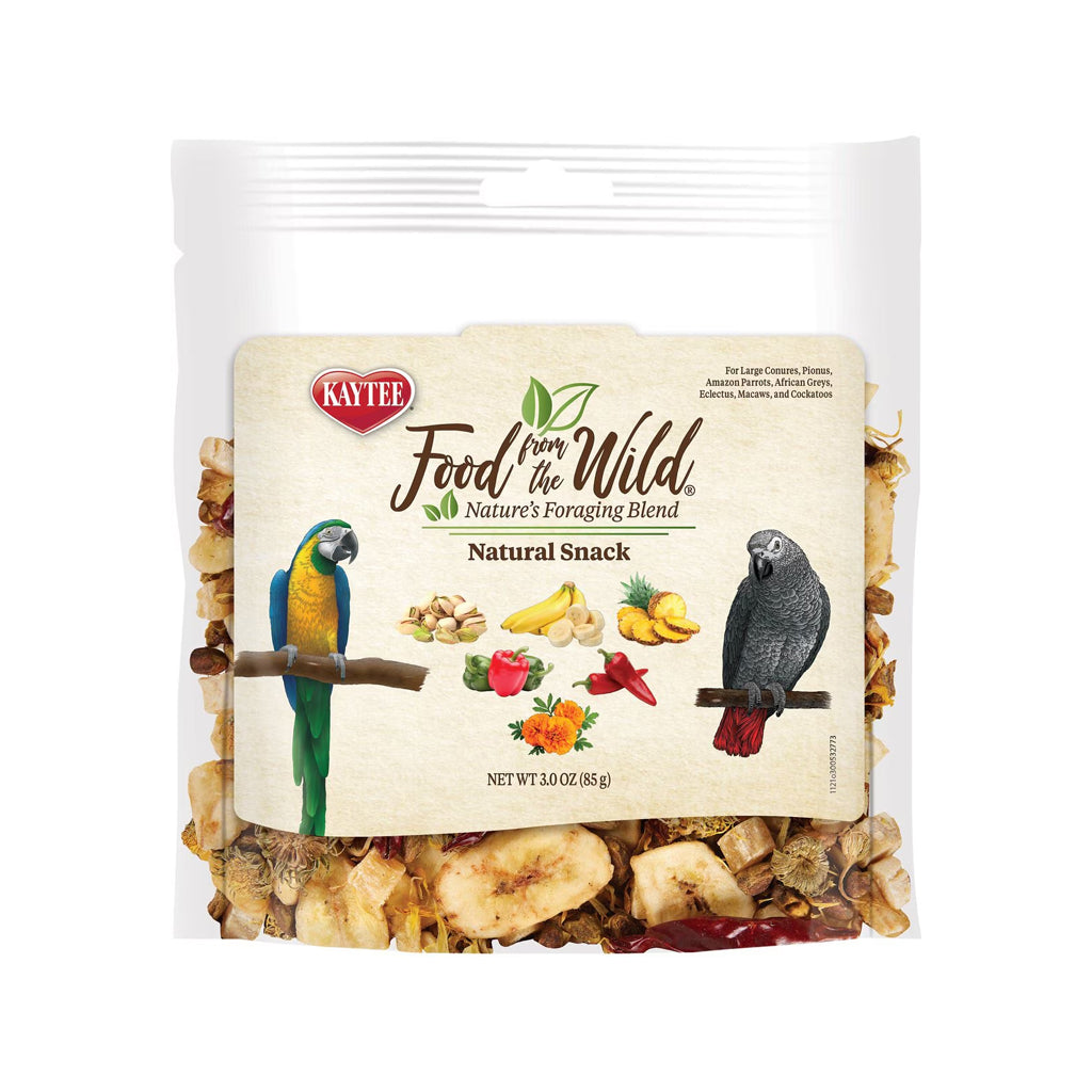 Food from the Wild Natural Snack for Large Birds 3oz