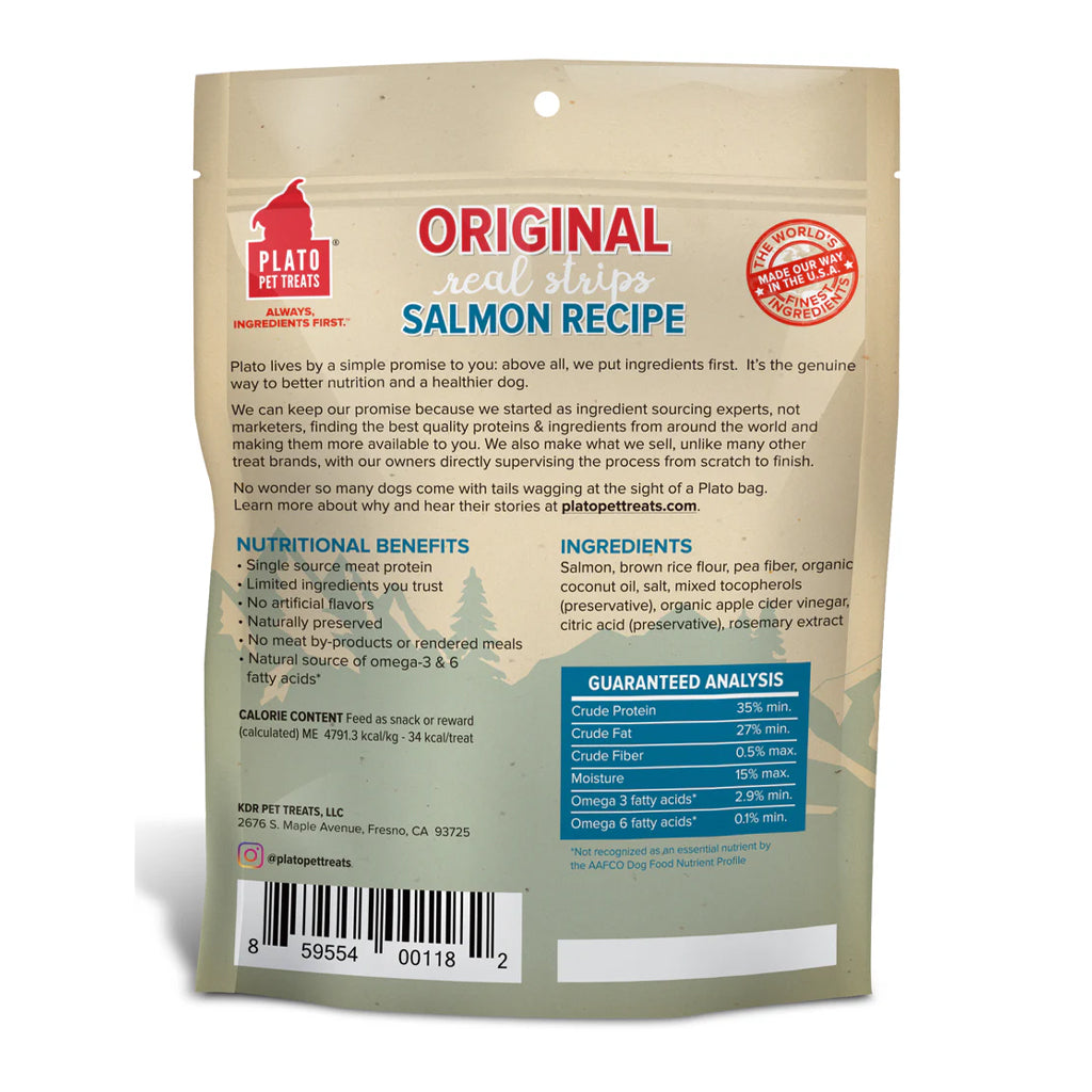 Original Real Strips Salmon 18oz