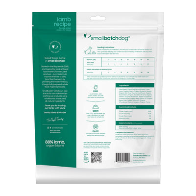 Lamb Batch Freeze-dried Raw 14oz