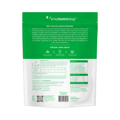 Duck Batch Frozen Raw for Dogs