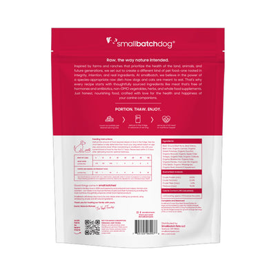 Beef Batch Frozen Raw for Dogs