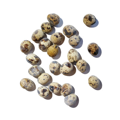 Frozen Raw Quail Eggs 24ct