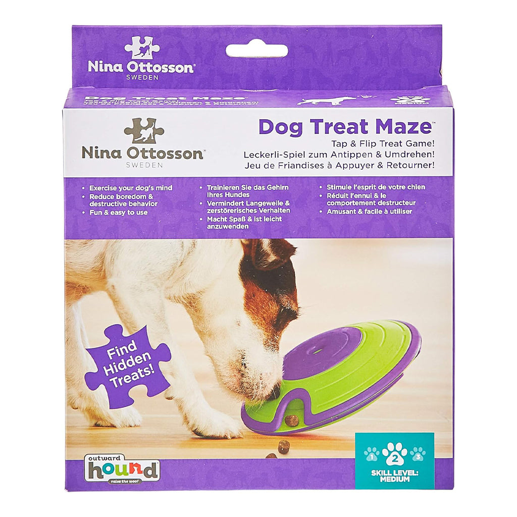 Treat Maze Dog Puzzle by Nina Ottosson