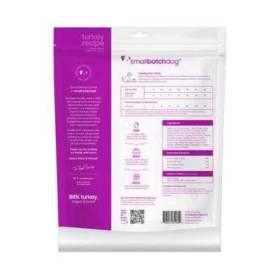 Turkey Batch Freeze-dried Raw