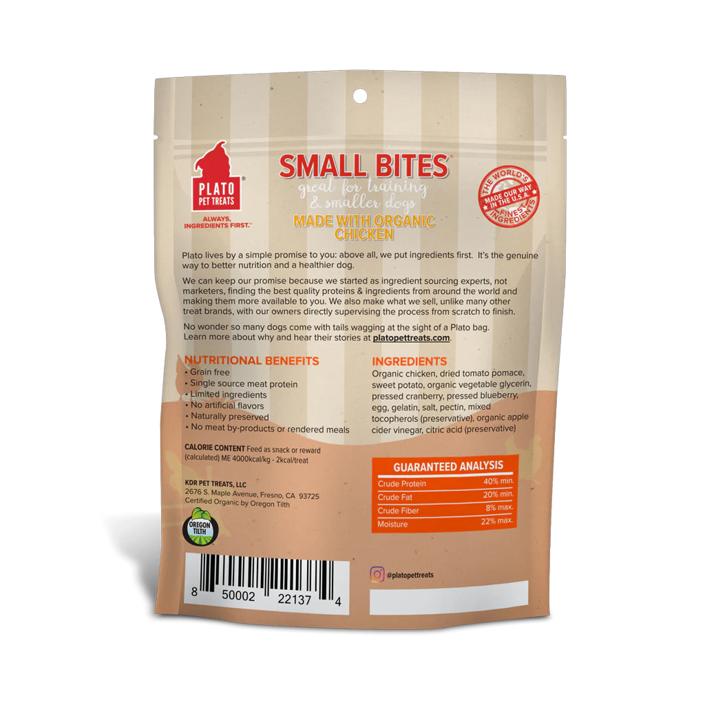 Small Bites with Organic Chicken 6oz