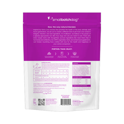 Turkey Batch Frozen Raw for Dogs