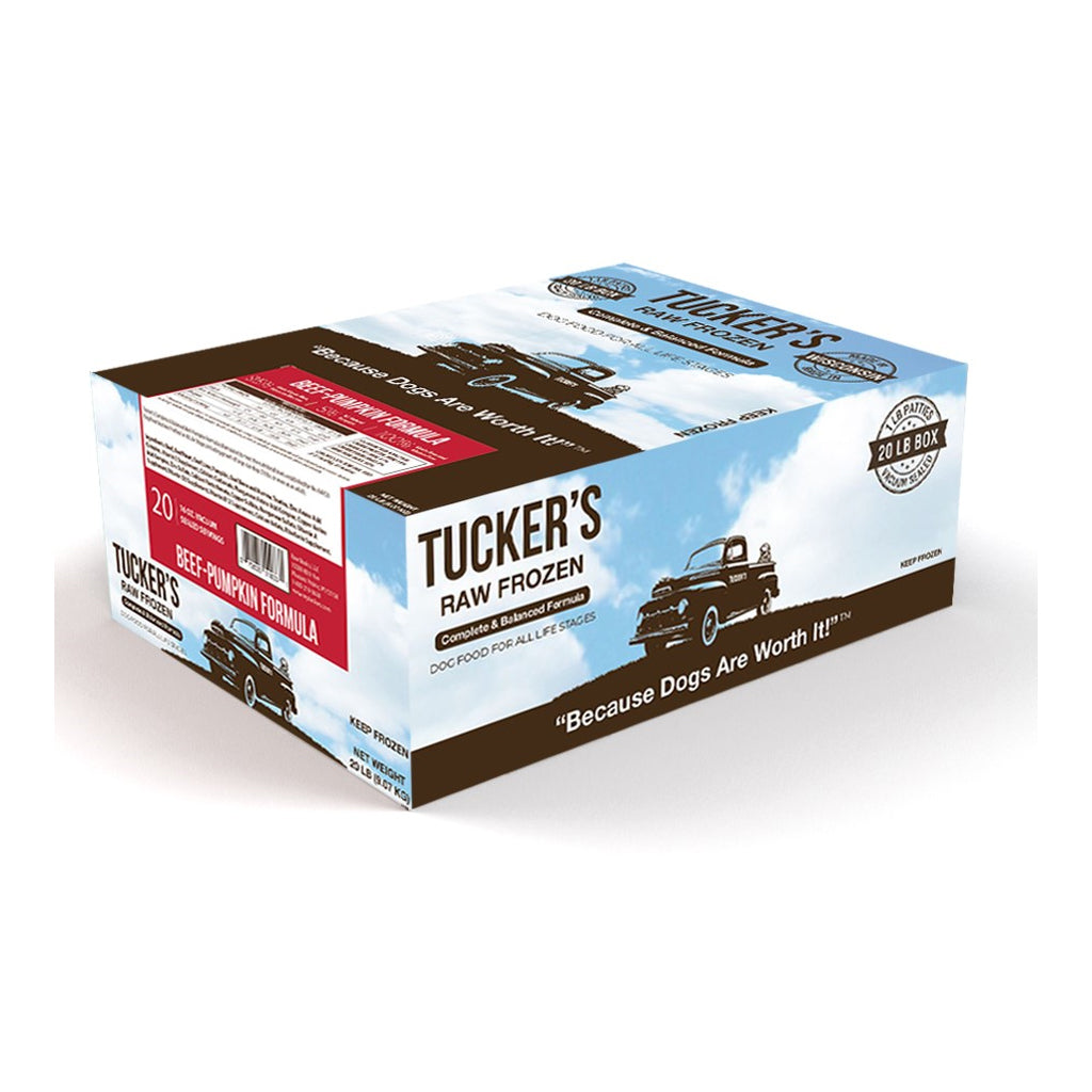 Tucker's Raw Frozen Beef Pumpkin Bulk Box 20lb
