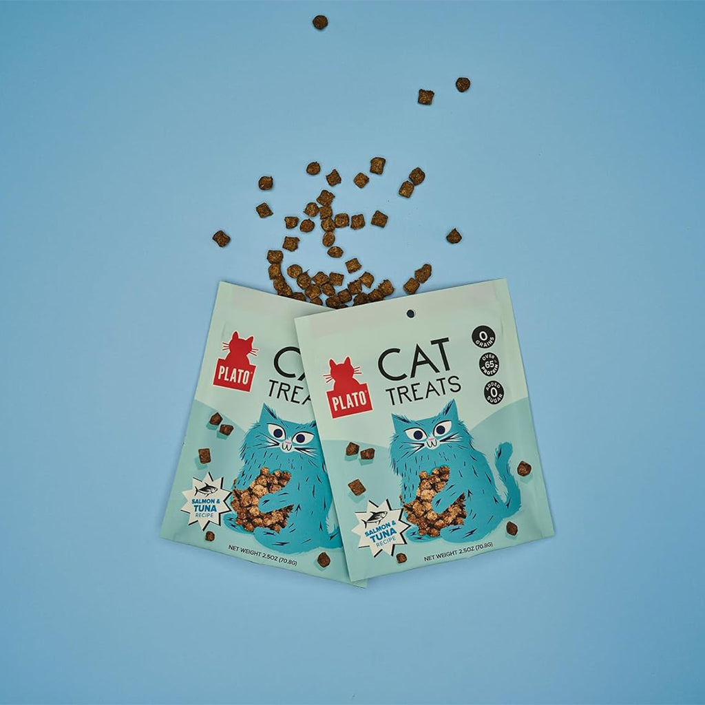 Salmon & Tuna Air-Dried Treats for Cats