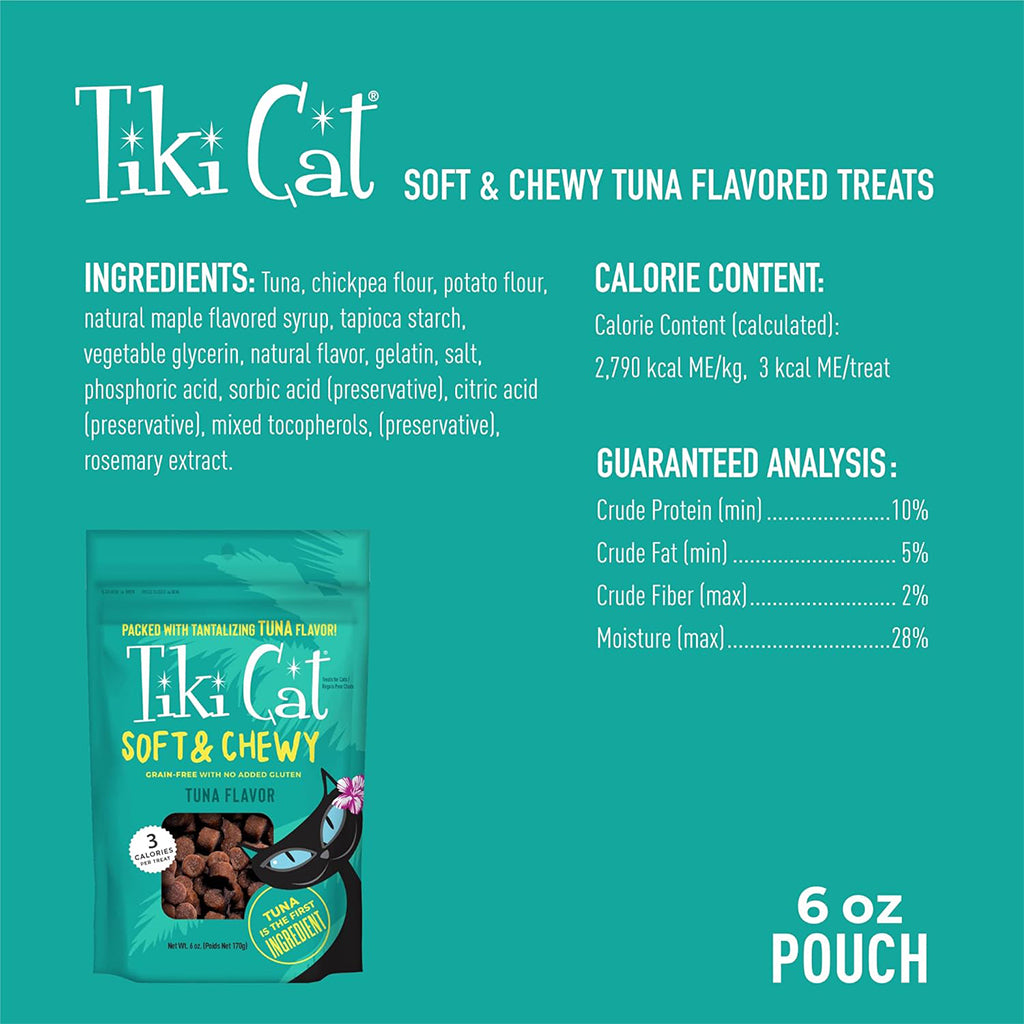 Soft & Chewy Tuna Flavor Cat Treat 2oz