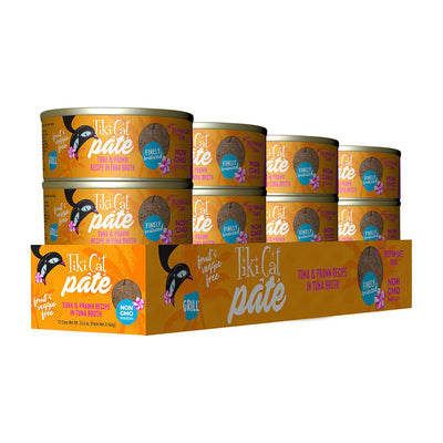 Grill Tuna with Prawn Recipe Pate Grain-Free Canned Cat Food 2.82oz