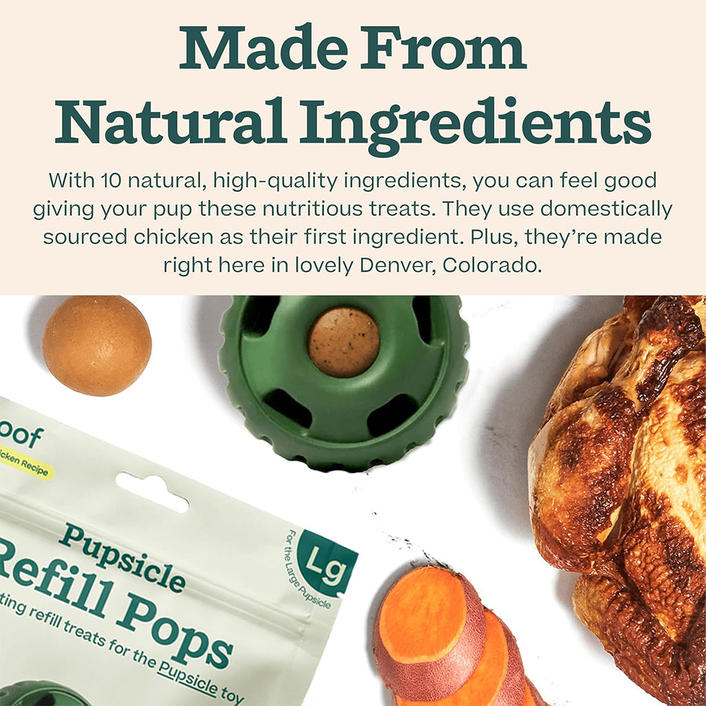 Pupsicle Pops Refills Peanut Butter Chicken Recipe – Shore Thing