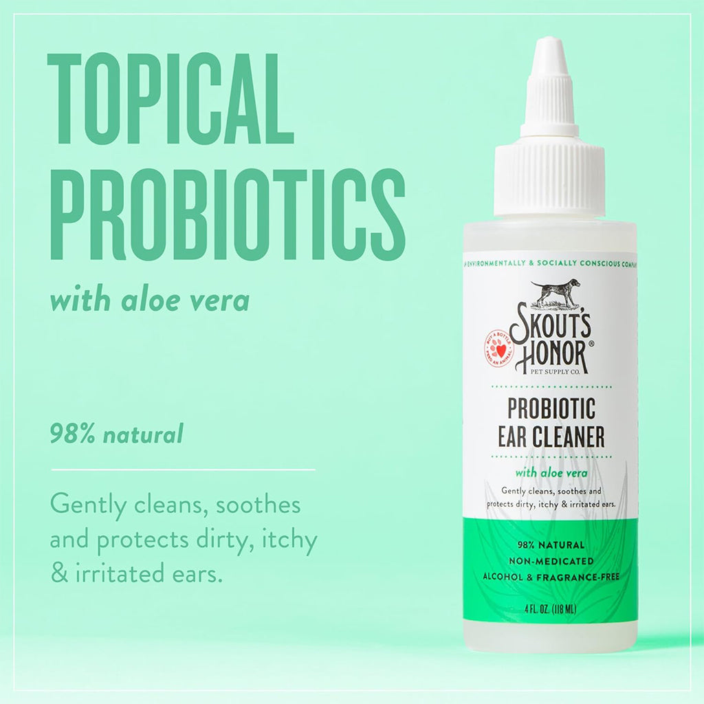 Probiotic Ear Cleaner for Cats 4oz