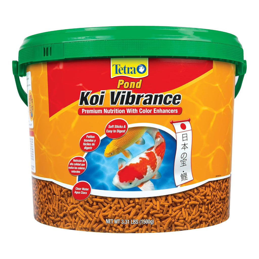 Pond Koi Vibrance Koi Food Premium Nutition with Color Enhancers 3.31lb