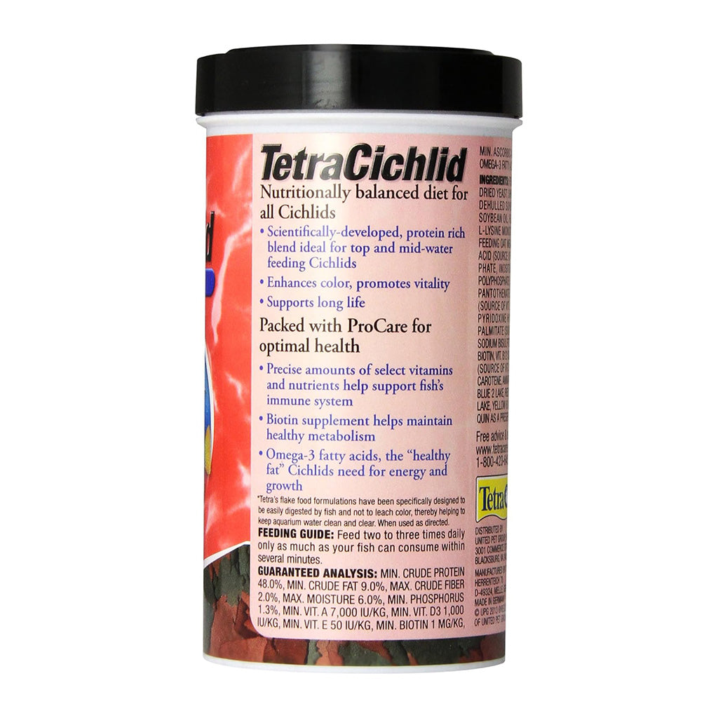 TetraCichlid Cichlid Flakes 2.82oz