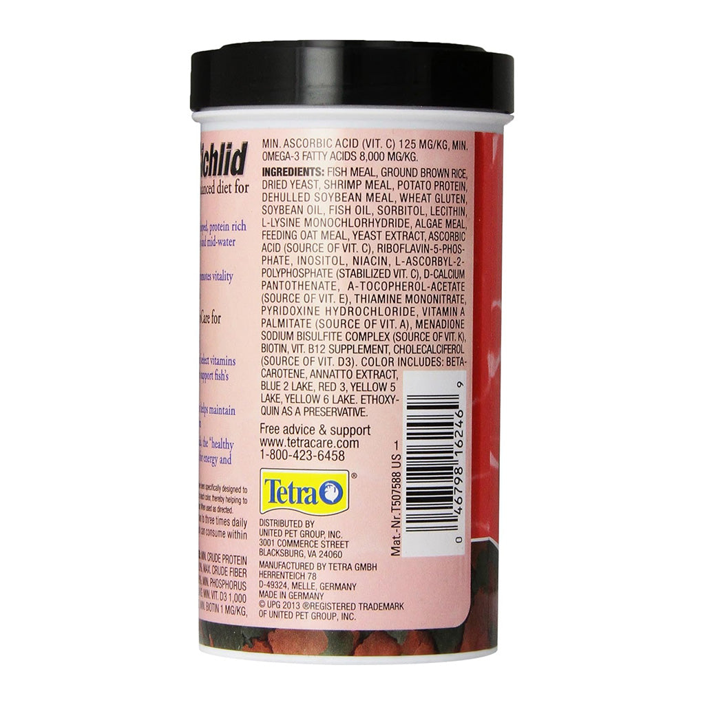 TetraCichlid Cichlid Flakes 2.82oz