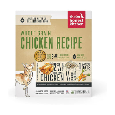 Whole Grain Chicken Dehydrated Recipe for Dogs