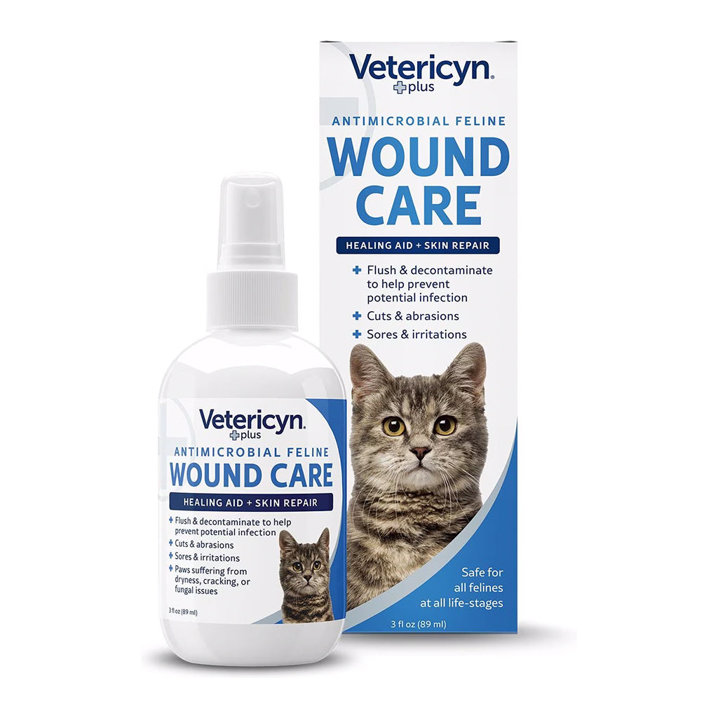 Antimicrobial Wound Spray for Cats 3oz