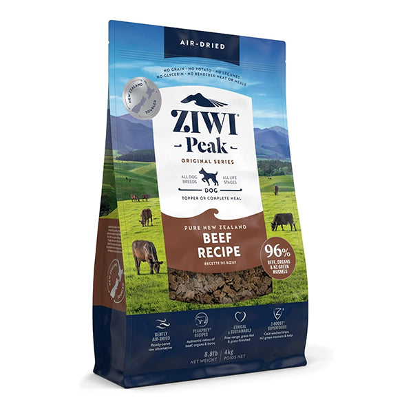 ZIWI Peak Beef Grain-Free Air-Dried Dog Food