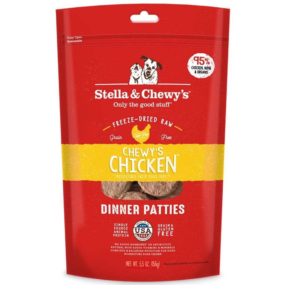 Freeze-dried Raw Dinner Patties Chewy’s Chicken - Bancroft Pet Shop
