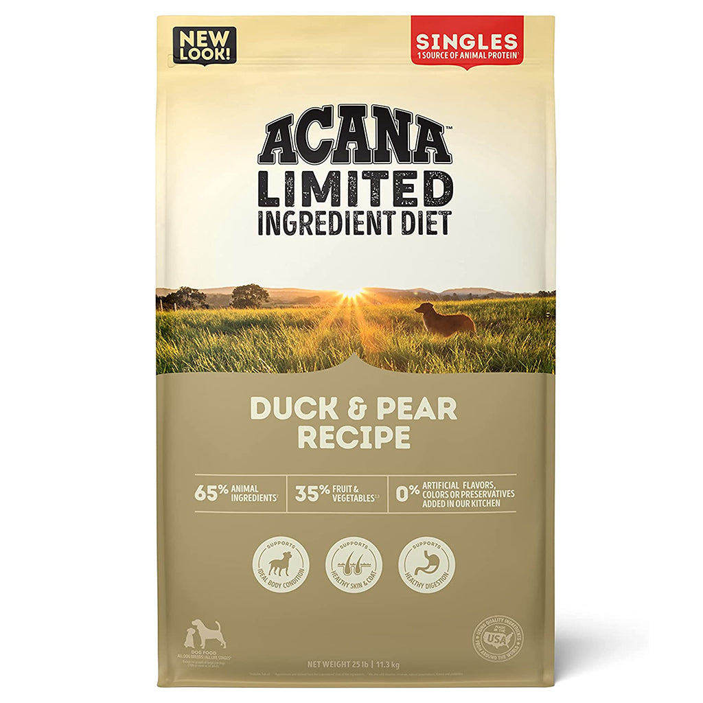 Singles Duck & Pear Dry Food for Dogs