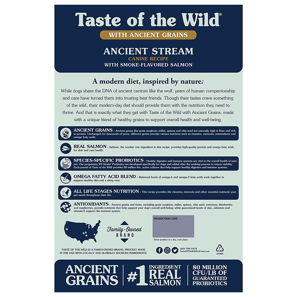Ancient Stream with Smoked Salmon