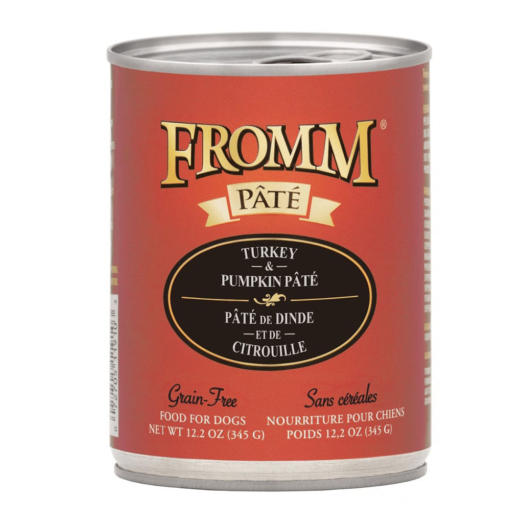Turkey & Pumpkin Pate Canned Food for Dogs 12.2oz