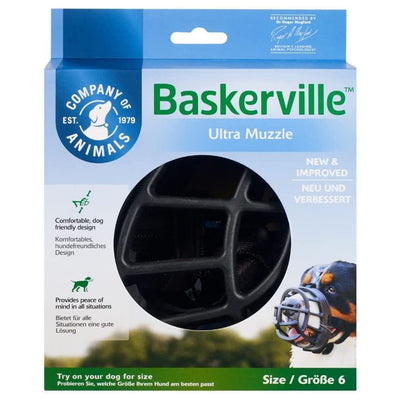 Ultra Black Muzzle for Dogs