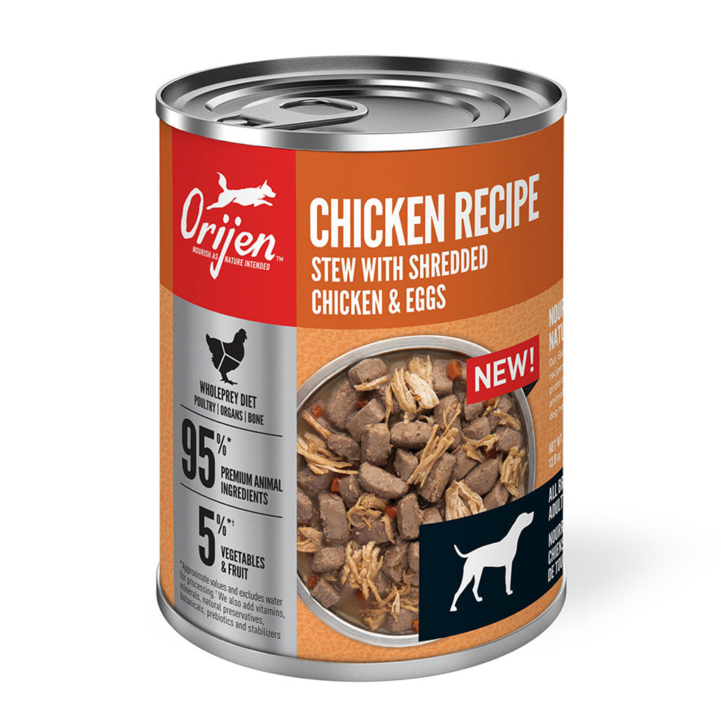 Chicken Recipe Stew Canned Food for Dogs 12.8oz
