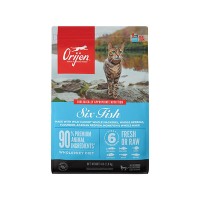Six Fish for Cats Grain Free Dry Food