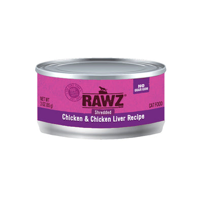 Shredded Chicken & Chicken Liver Recipe Canned Food for Cats 3oz