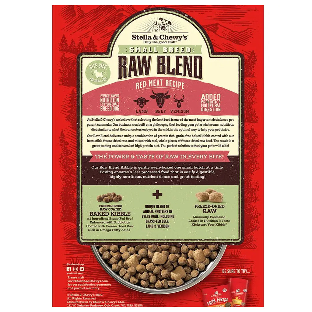Small Breed Raw Blend Red Meat Recipe