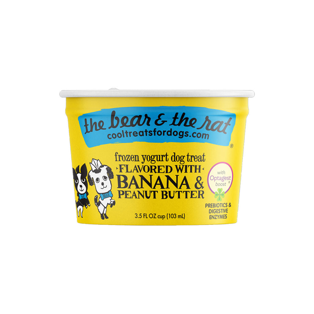 Banana & Peanut Butter Frozen Yogurt