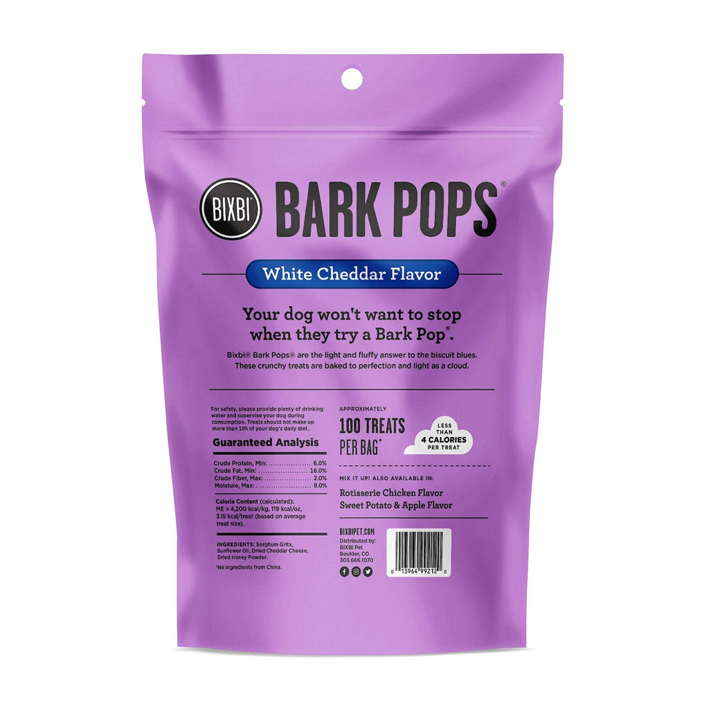 Bark Pops White Cheddar Flavor 4oz