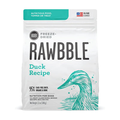 Rawbble Freeze-Dried Duck Recipe
