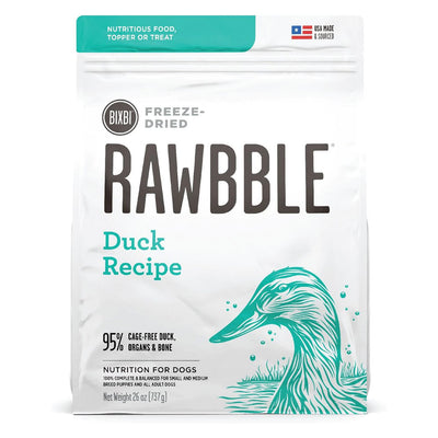 Rawbble Freeze-Dried Duck Recipe