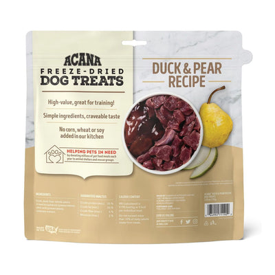 Duck & Pear Freeze-dried Dog Treats 3.25oz