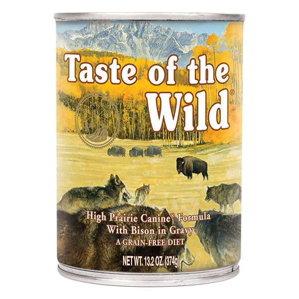 High Prairie Bison in Gravy Canned Food for Dogs 13.2oz