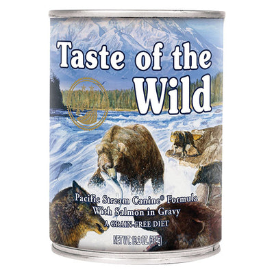 Pacific Stream Salmon in Gravy Canned Food for Dogs 13.2oz