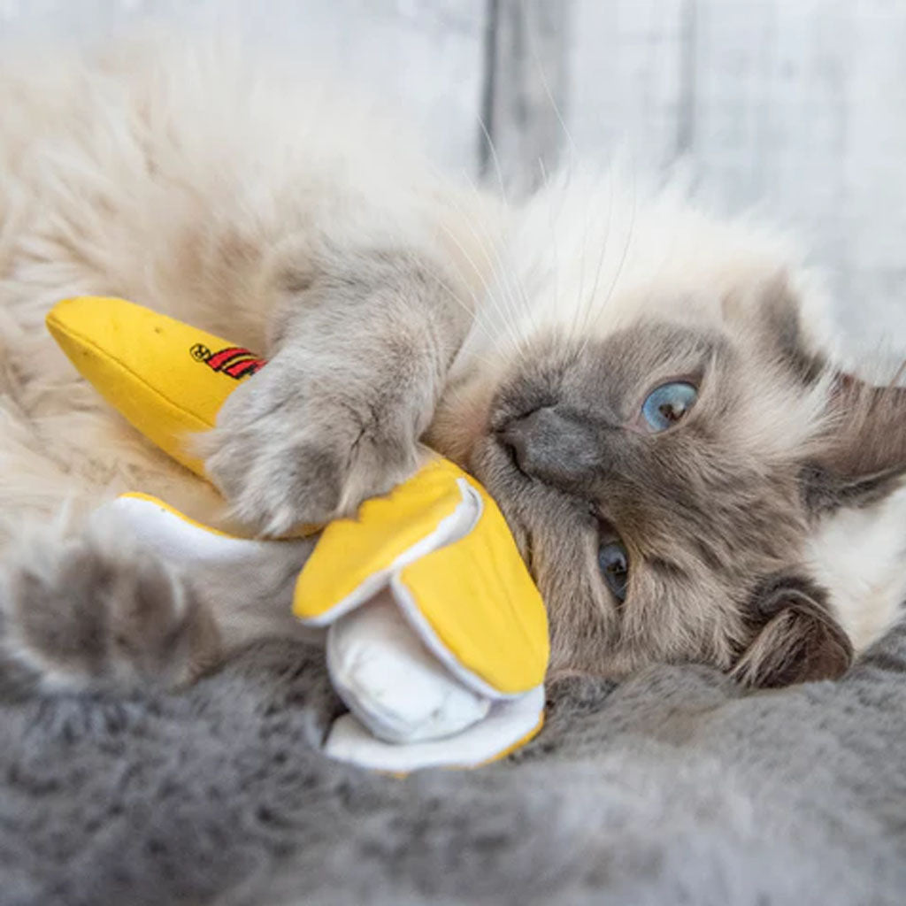 Catnip Peeled Banana Cat Toy