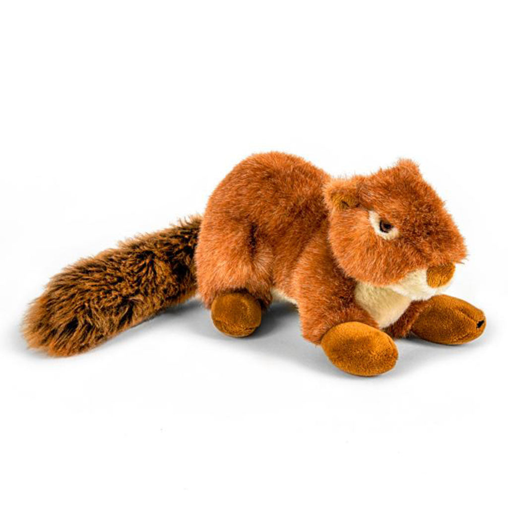 Red Squirrel Squeakerless Plush Toy